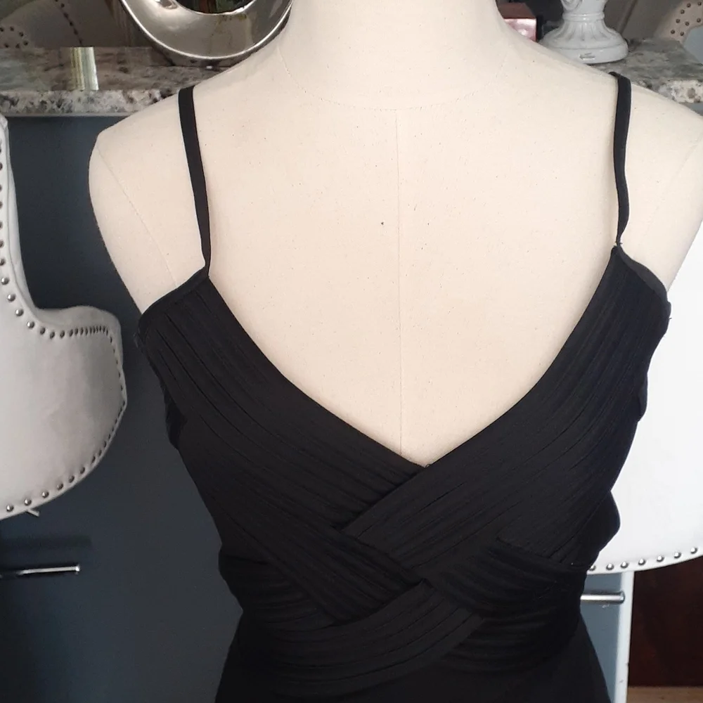 Alta Moda couture black dress size 8 - Picture 3 of 17